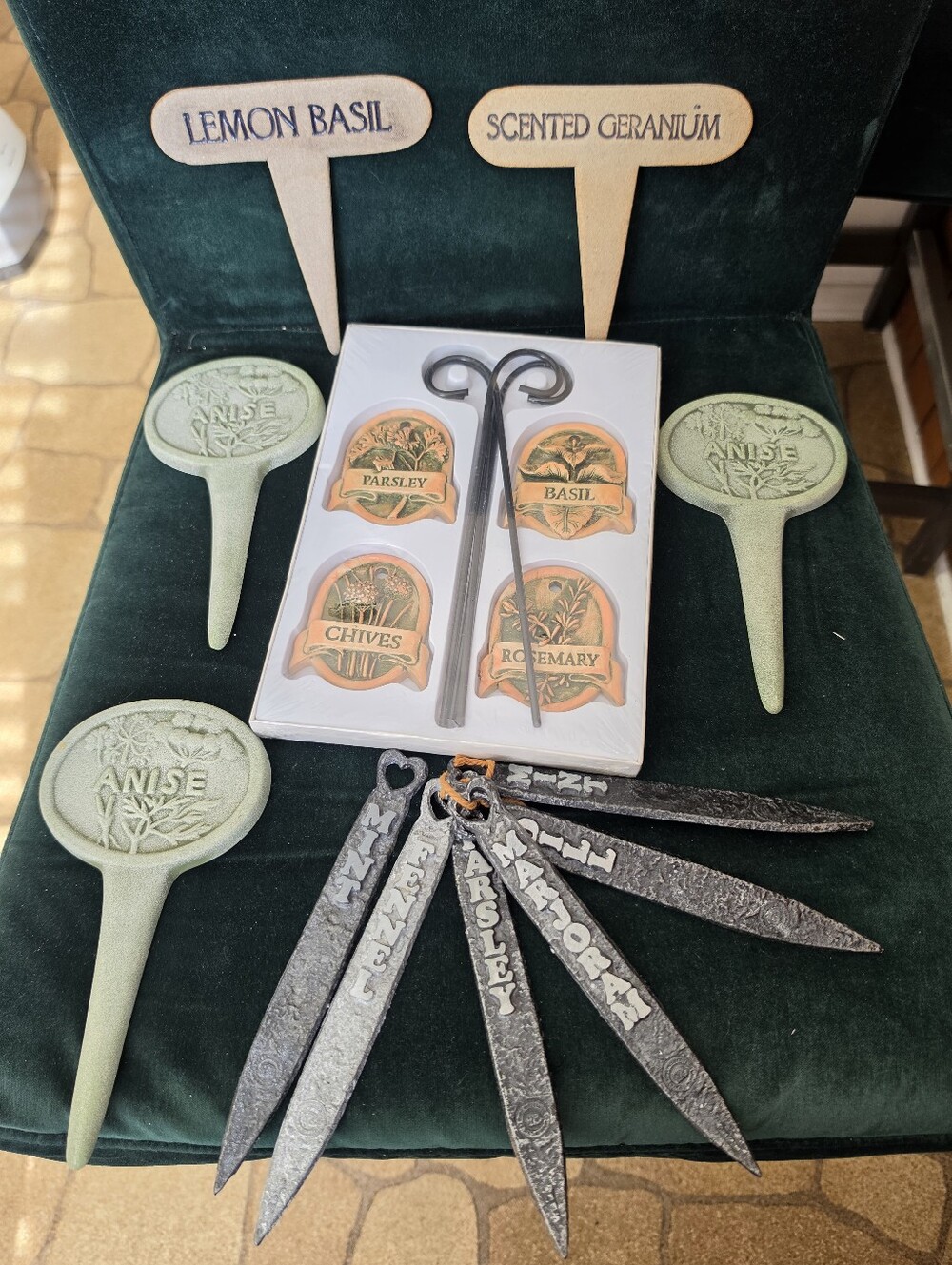 Herb Markers for Garden or Planter